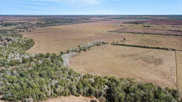 an aerial view of a beach