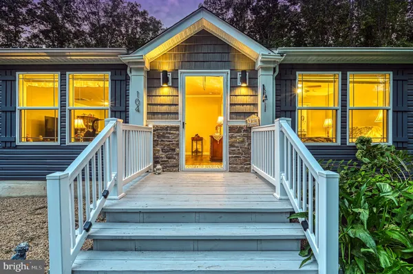 a view of front door and deck
