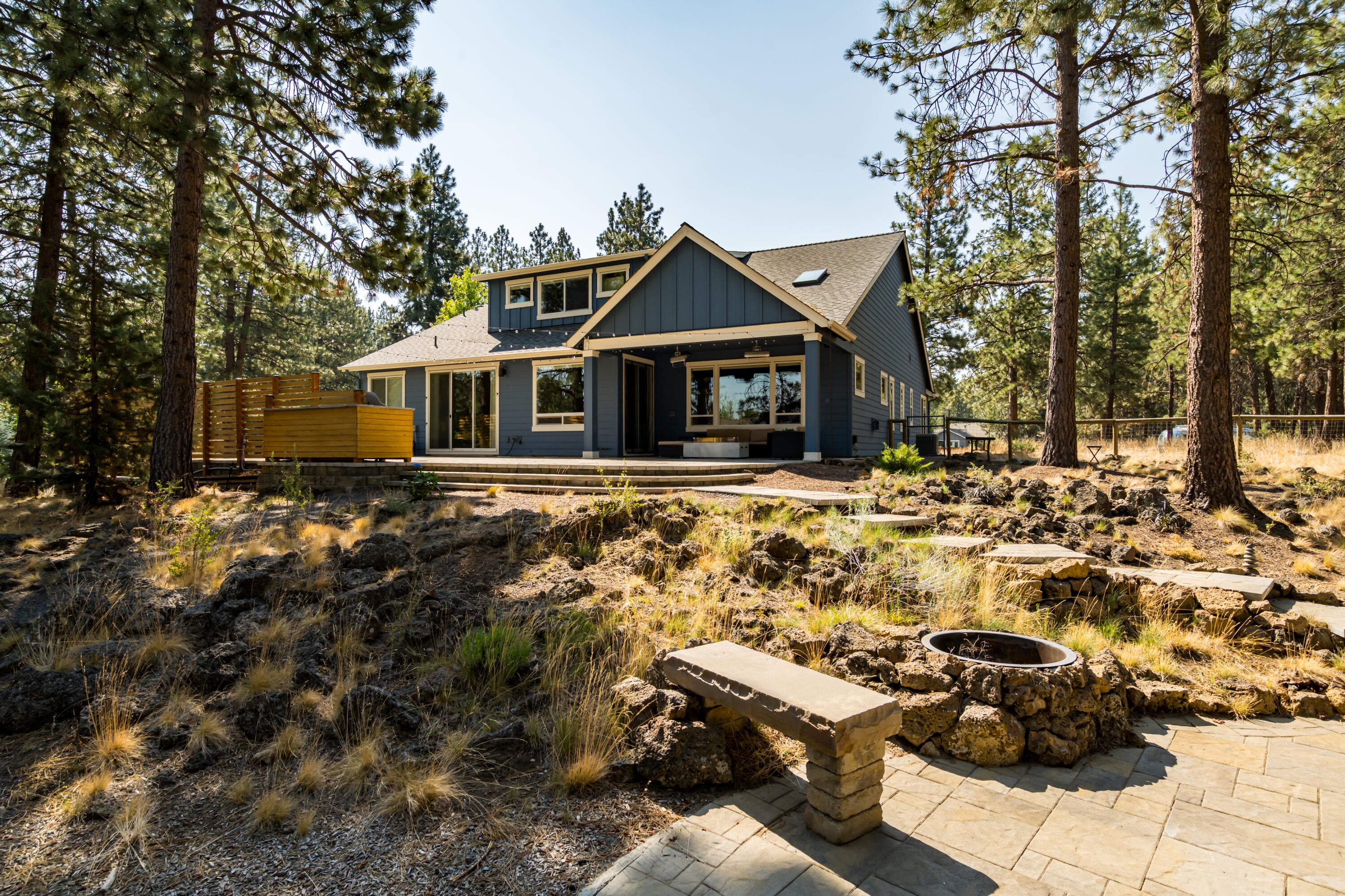 19580 Buck Canyon Road Bend, OR 97702 - Photo 46 of 69 Wood Fire Pit
