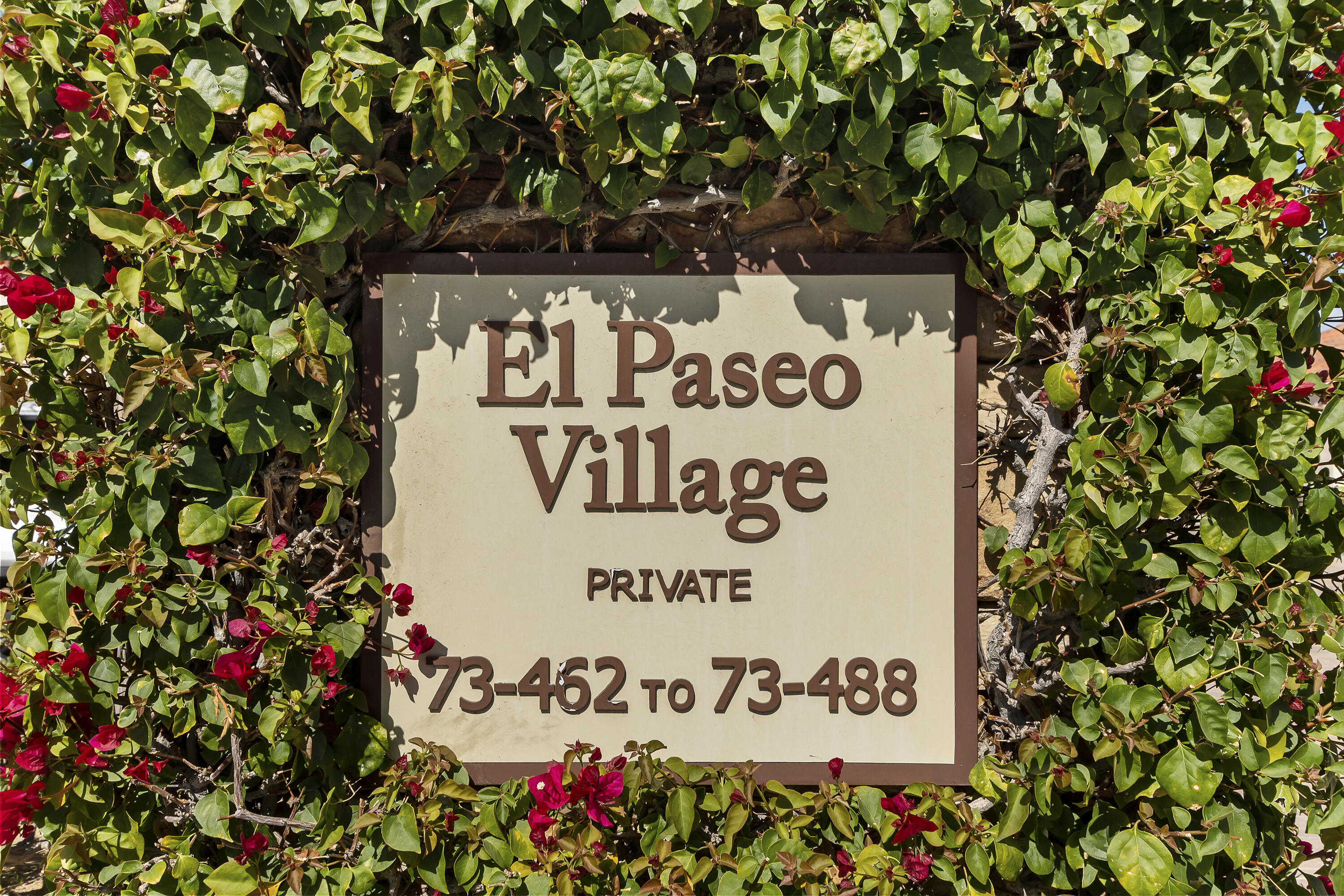 73472 Shadow Mountain Drive Palm Desert, CA 92260 - Photo 35 of 35 a sign on the side of a building