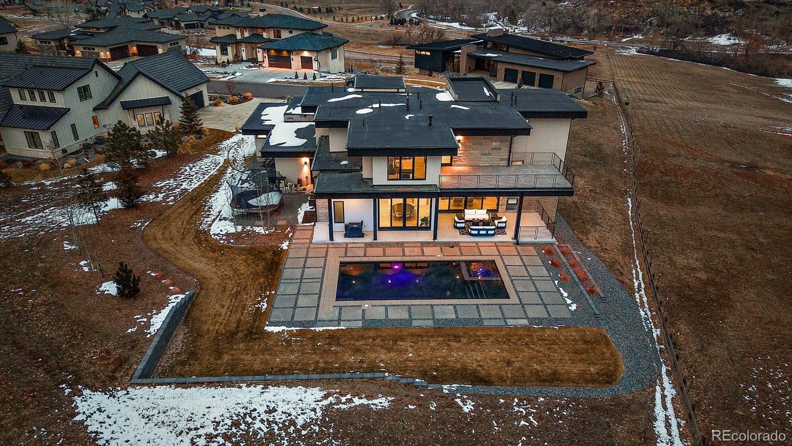 5263 Creation Rock Trail Morrison, CO 80465 - Photo 6 of 50 an aerial view of multiple house