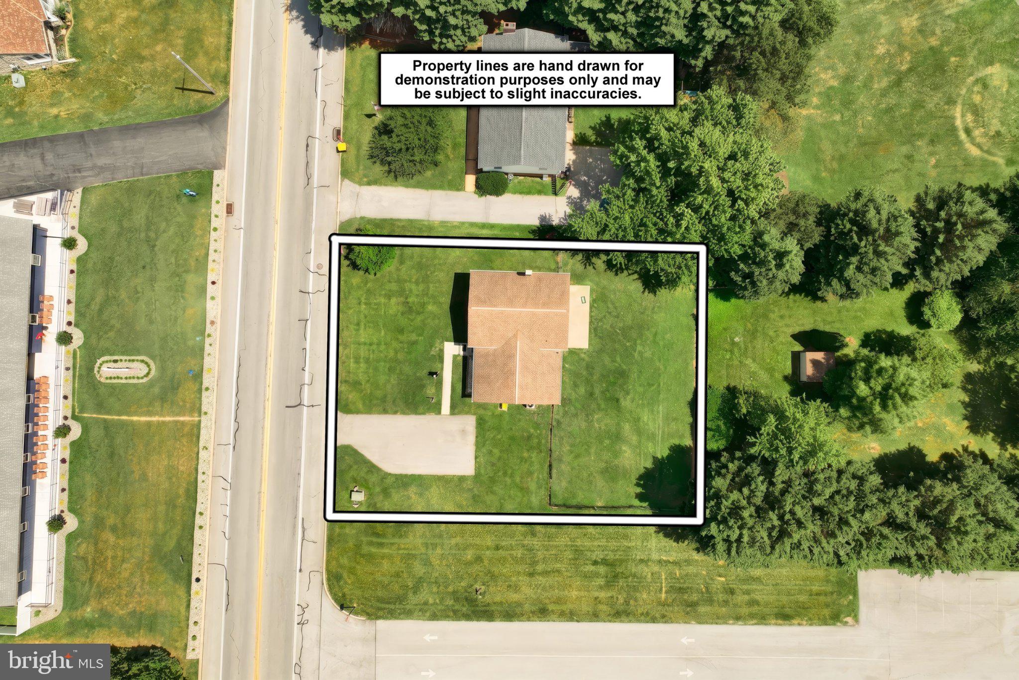 3116 Grandview Road Hanover, PA 17331 - Photo 32 of 35 Aerial view of a spacious lot.