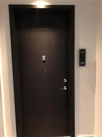 a close view of utility room