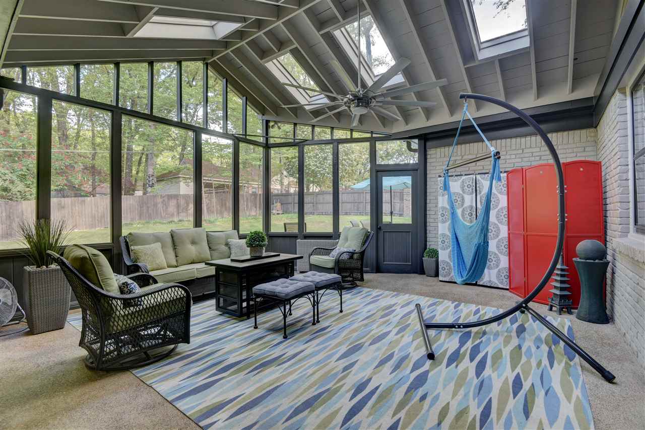 2290 Massey Road Memphis, TN 38119 - Photo 20 of 25 This porch allows for a peaceful, serene outdoor setting! Each screen individually removable for cleaning if needed!