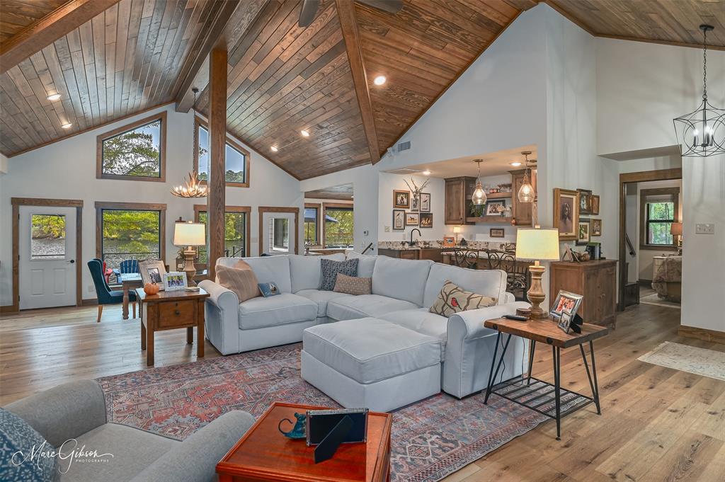 335 Coleman Loop Homer, LA 71040 - Photo 12 of 40 a living room with furniture and a large window