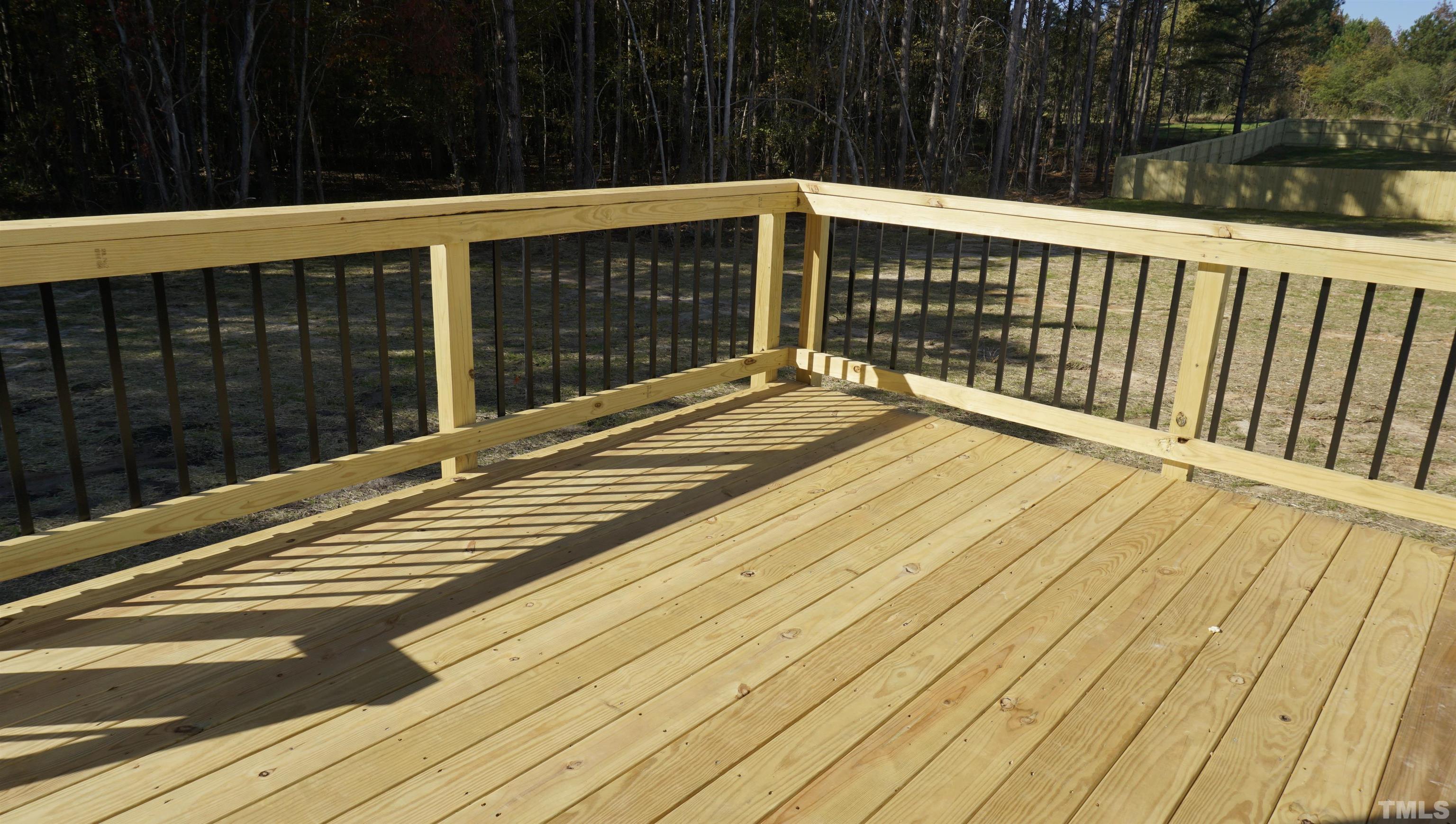 832 Mulberry Road Spring Hope, NC 27882 - Photo 11 of 26 a view of wooden deck