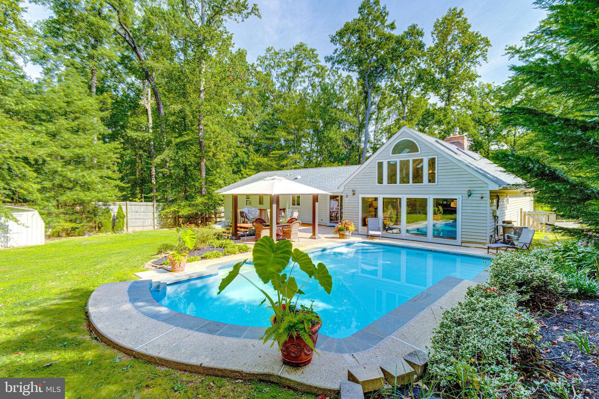 2408 Laurel Bush Road Abingdon, MD 21009 - Photo 36 of 40 Side view of pool
