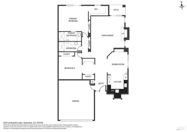 $759,000 | 424 La Quinta Lane, Sonoma, CA 95476