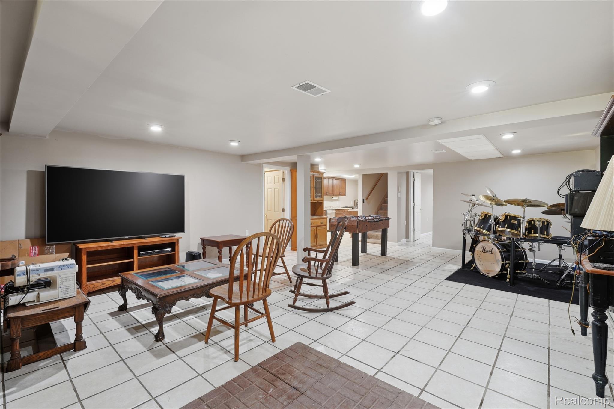 3167 Roods Lake Road Lapeer, MI 48446 - Photo 15 of 38 Finished walkout basement.