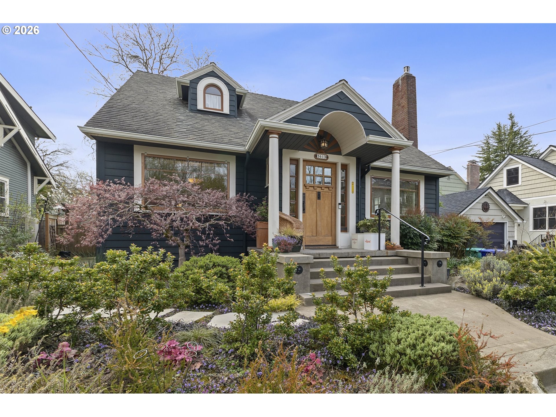 3613 Northeast 24th Avenue Portland, OR 97212 - Photo 44 of 48 a front view of a house with garden