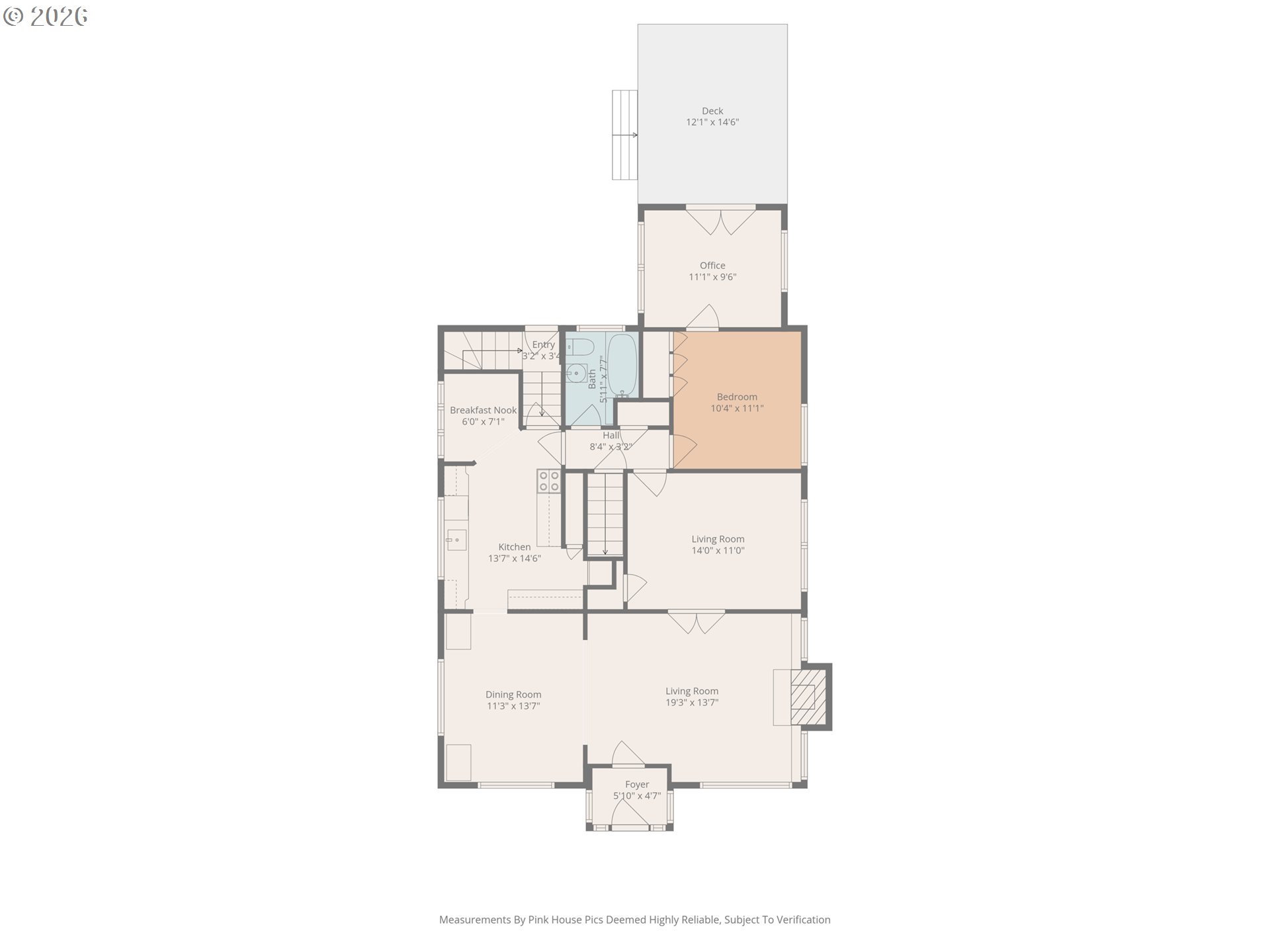 3613 Northeast 24th Avenue Portland, OR 97212 - Photo 46 of 48 a picture of floor plan
