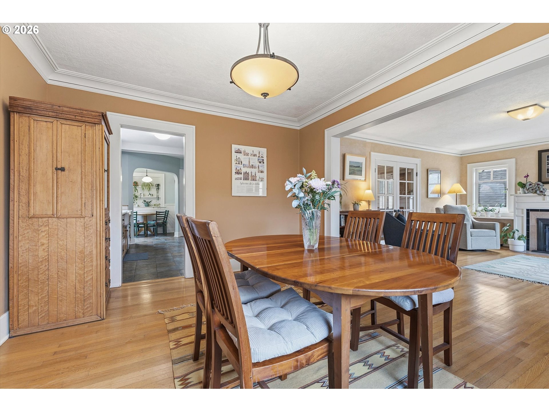 3613 Northeast 24th Avenue Portland, OR 97212 - Photo 8 of 48 a dining room with furniture and wooden floor