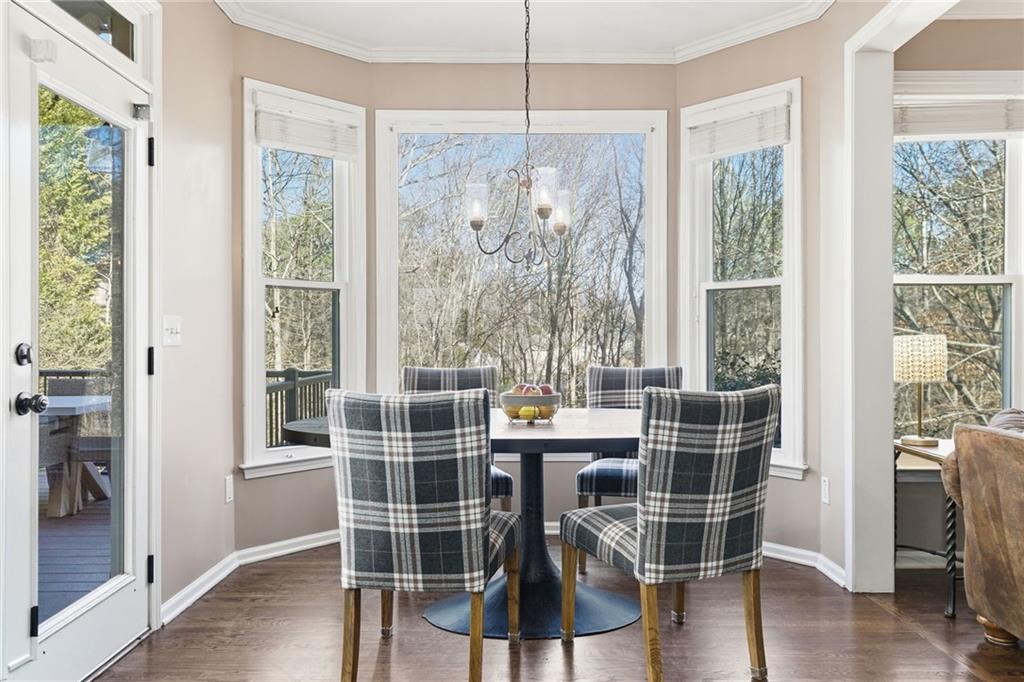 112 Willow View Lane Canton, GA 30114 - Photo 14 of 50 a dining room with furniture window and wooden floor