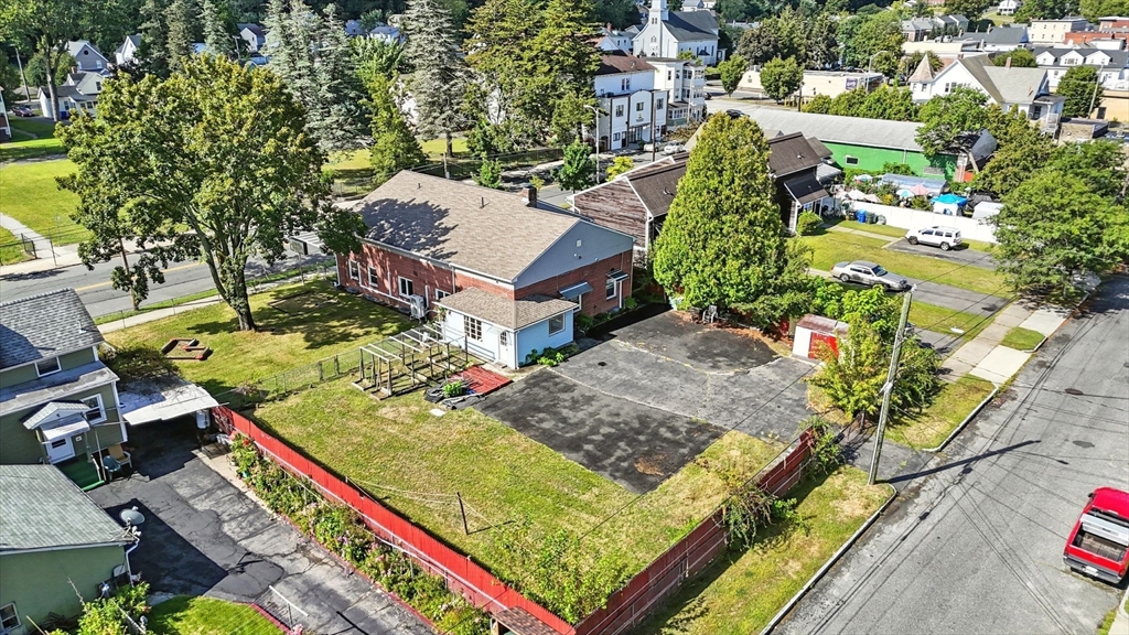 222-224 Main Street Springfield, MA 01151 - Photo 38 of 42 an aerial view of a house with a garden