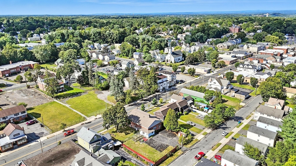 222-224 Main Street Springfield, MA 01151 - Photo 41 of 42 an aerial view of residential houses with outdoor space