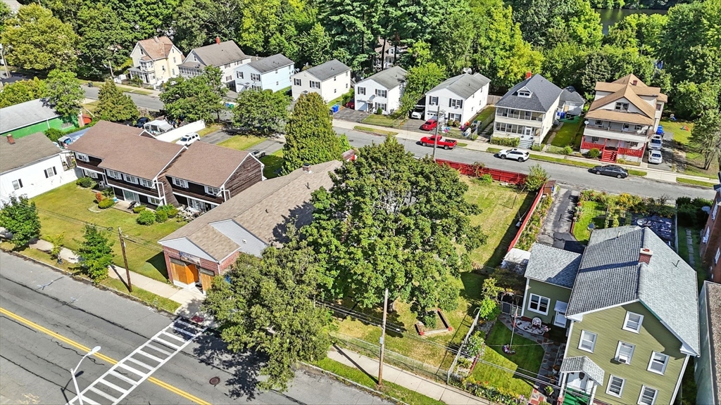 222-224 Main Street Springfield, MA 01151 - Photo 42 of 42 an aerial view of residential houses with outdoor space