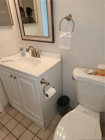 a close view of utility room