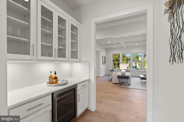 a view of empty room