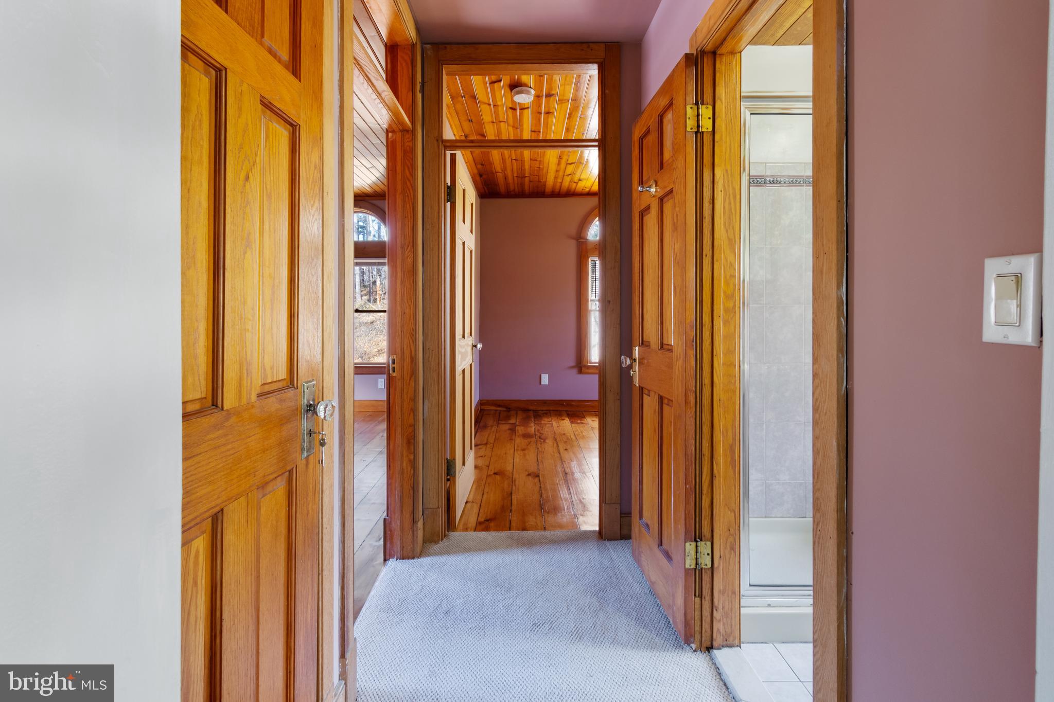 4100 Simpson Drive Westminster, MD 21158 - Photo 26 of 52 view of a bathroom with a shower and a door