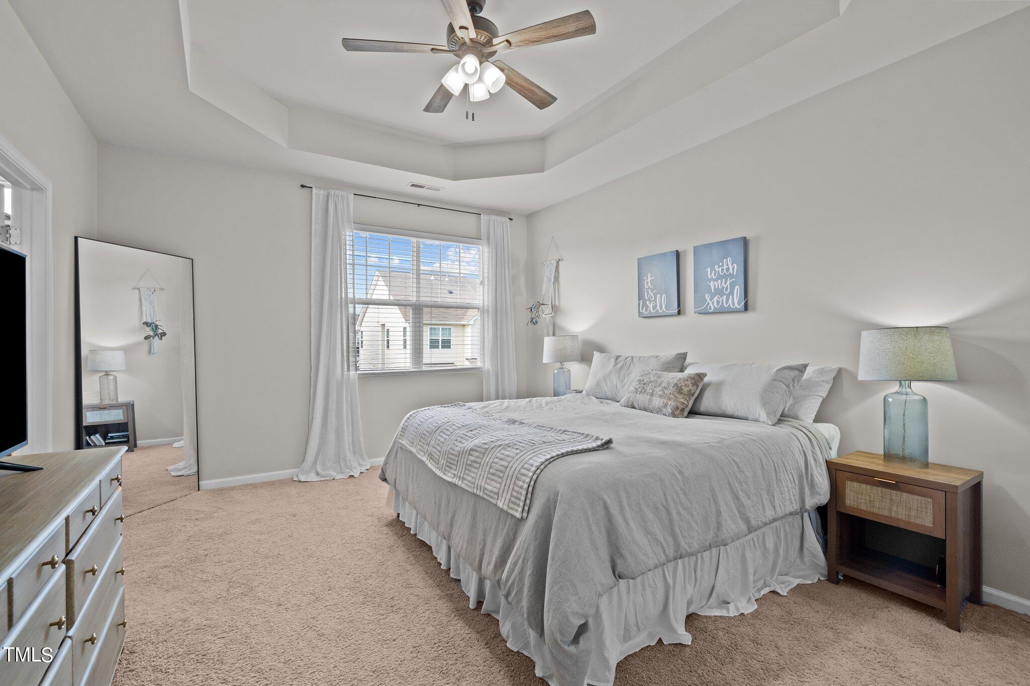 7239 Terregles Drive Raleigh, NC 27617 - Photo 21 of 35 Primary Bedroom