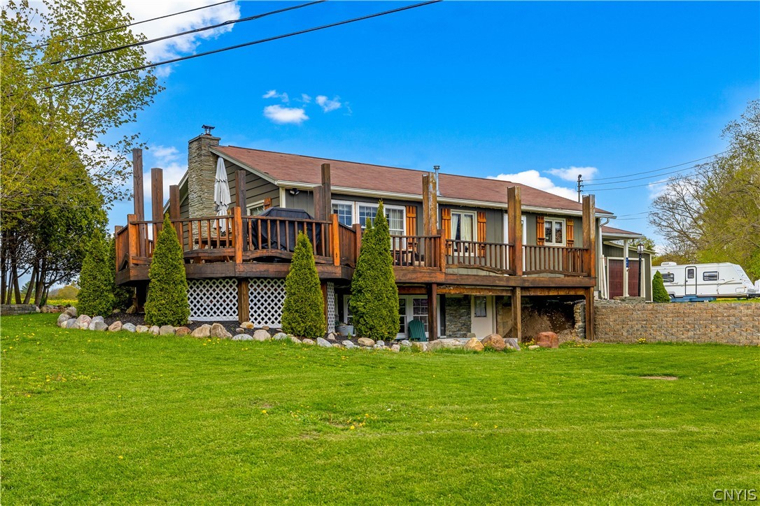 107 Millers Mills Road Columbia, NY 13491 - Photo 3 of 43 Front view with wrap around deck