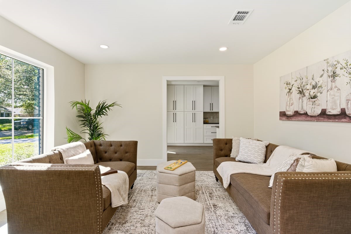 12510 Deep Spring Lane Houston, TX 77077 - Photo 36 of 37 This versatile floor plans allows for 2 gathering areas! This space is on the front entrance-it can be used as a reading lounge, game room or office!