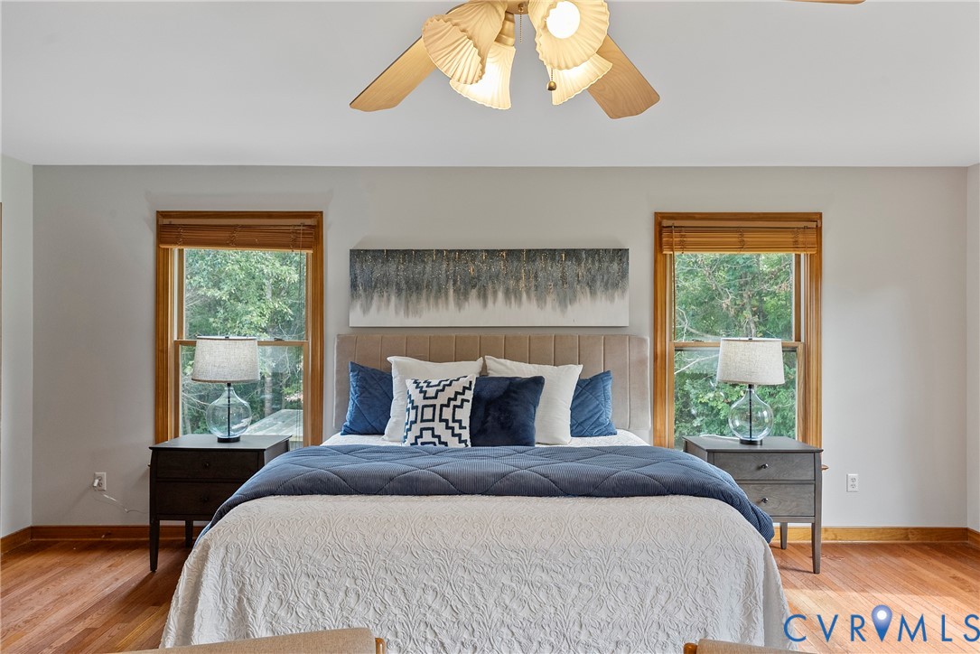 949 Old Buckingham Road Cumberland, VA 23040 - Photo 24 of 49 a bedroom with a bed and a window