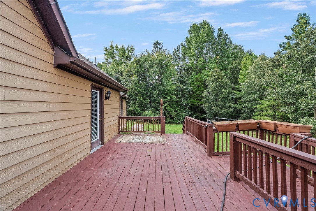 949 Old Buckingham Road Cumberland, VA 23040 - Photo 34 of 49 Spacious deck