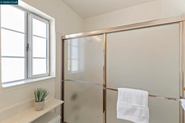 a view of a garage room