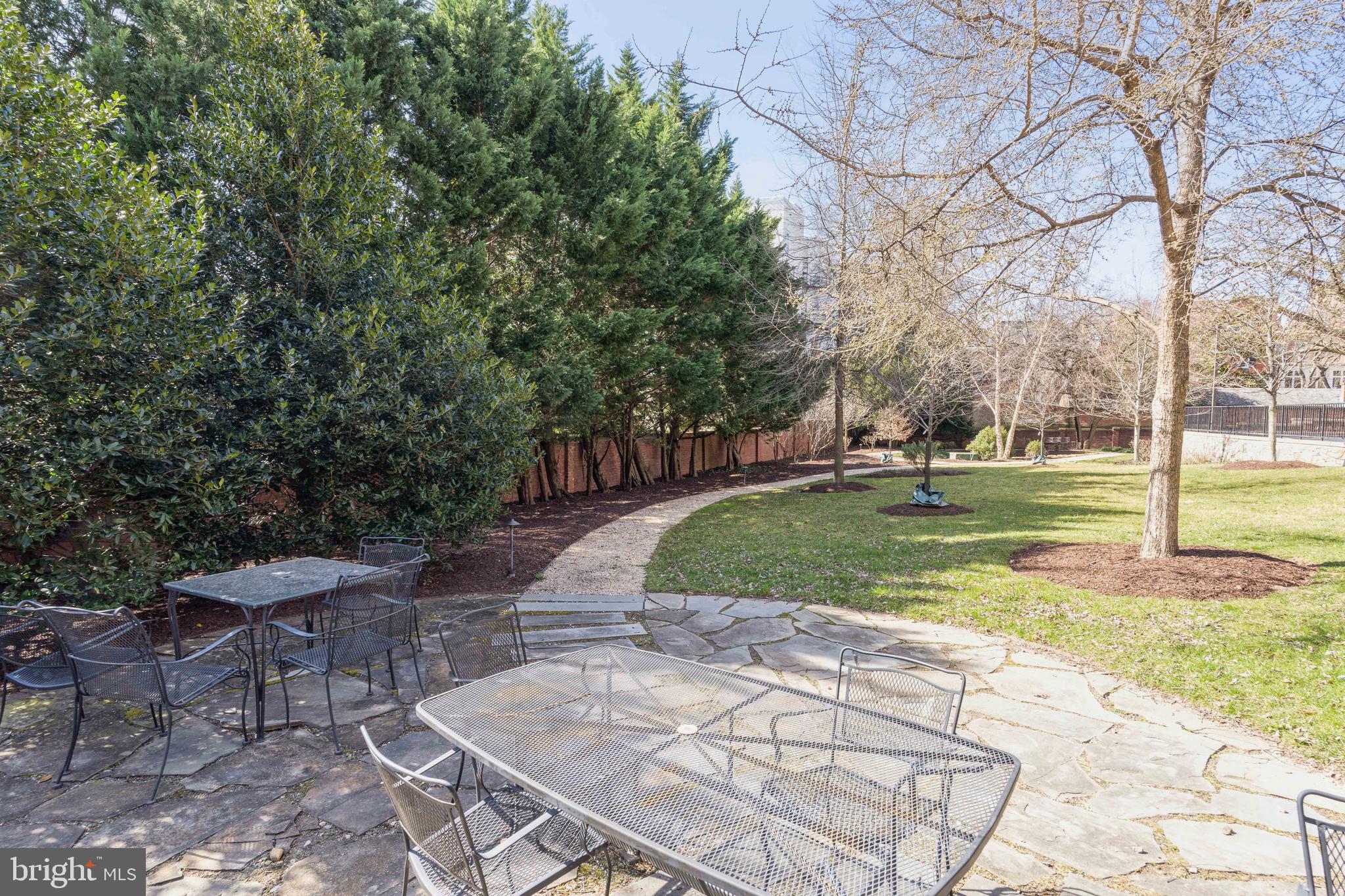 3052 R Street Northwest, Unit 307 Washington, DC 20007 - Photo 46 of 66 Manicured and Peaceful Grounds