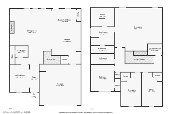 $450,000 | 5301 Burrus Lane Southwest, Mableton, GA 30106