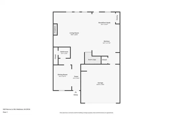 $450,000 | 5301 Burrus Lane Southwest, Mableton, GA 30106