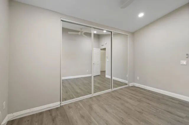 wooden floor in an empty room