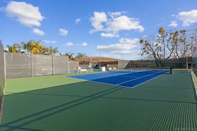 a view of a tennis court