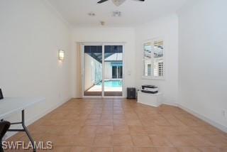 922 Turtle Court Naples, FL 34108 - Photo 22 of 29 a view of an empty room with a window