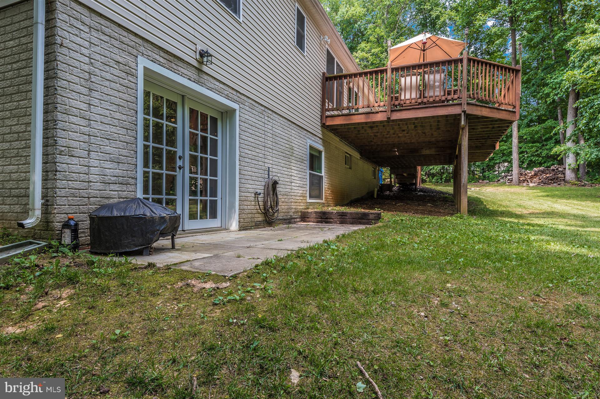3711 Roop Road New Windsor, MD 21776 - Photo 22 of 28 Lower level patio