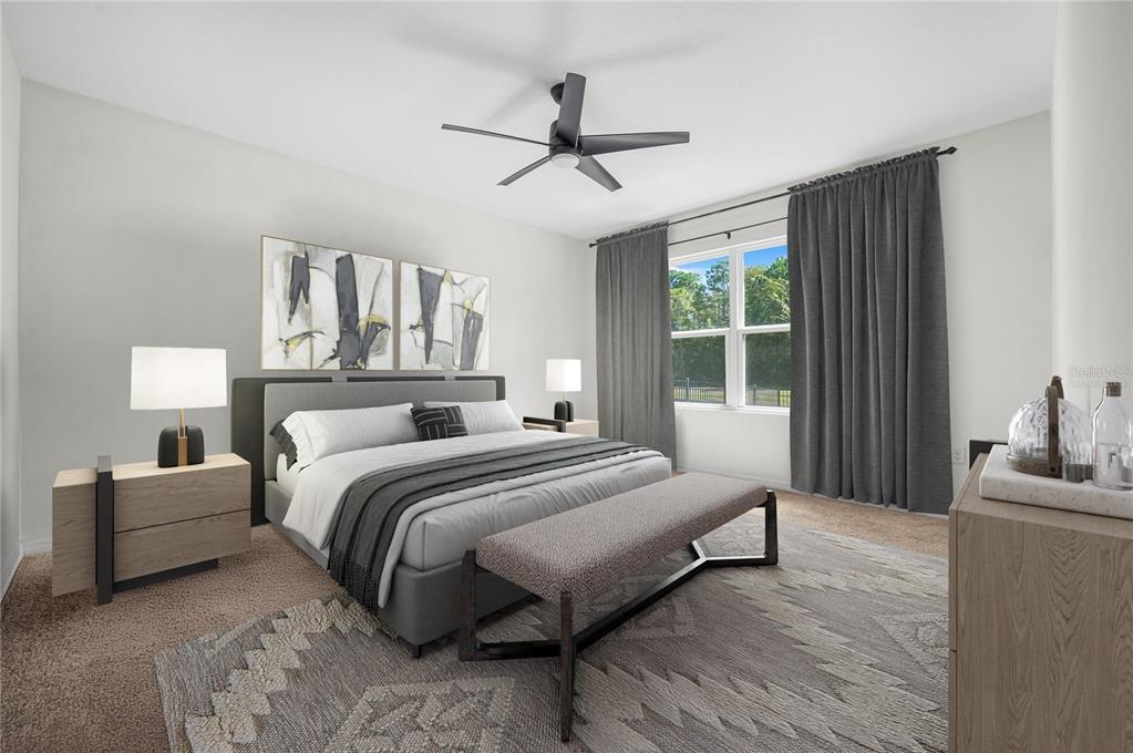 114 Birch Tree Place Daytona Beach, FL 32117 - Photo 15 of 33 a bedroom with a bed and window