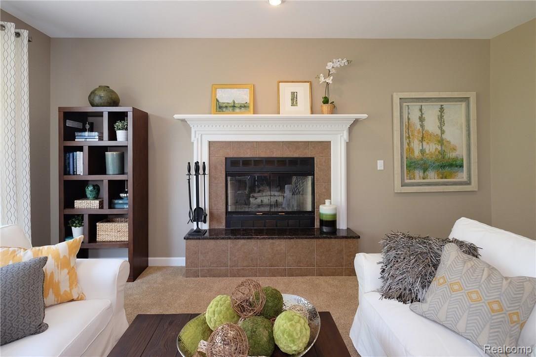 7104 Ridge Line Circle Dexter, MI 48130 - Photo 17 of 46 fireplace.jpg