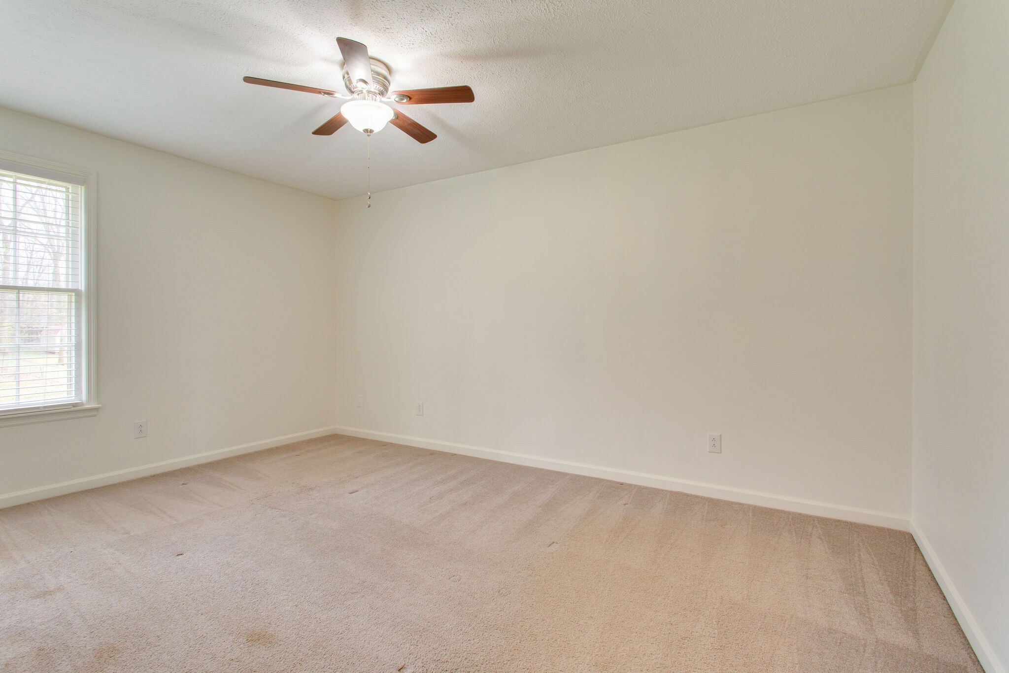 416 Karstridge Road Smyrna, TN 37167 - Photo 17 of 25 an empty room with chandelier fan and windows