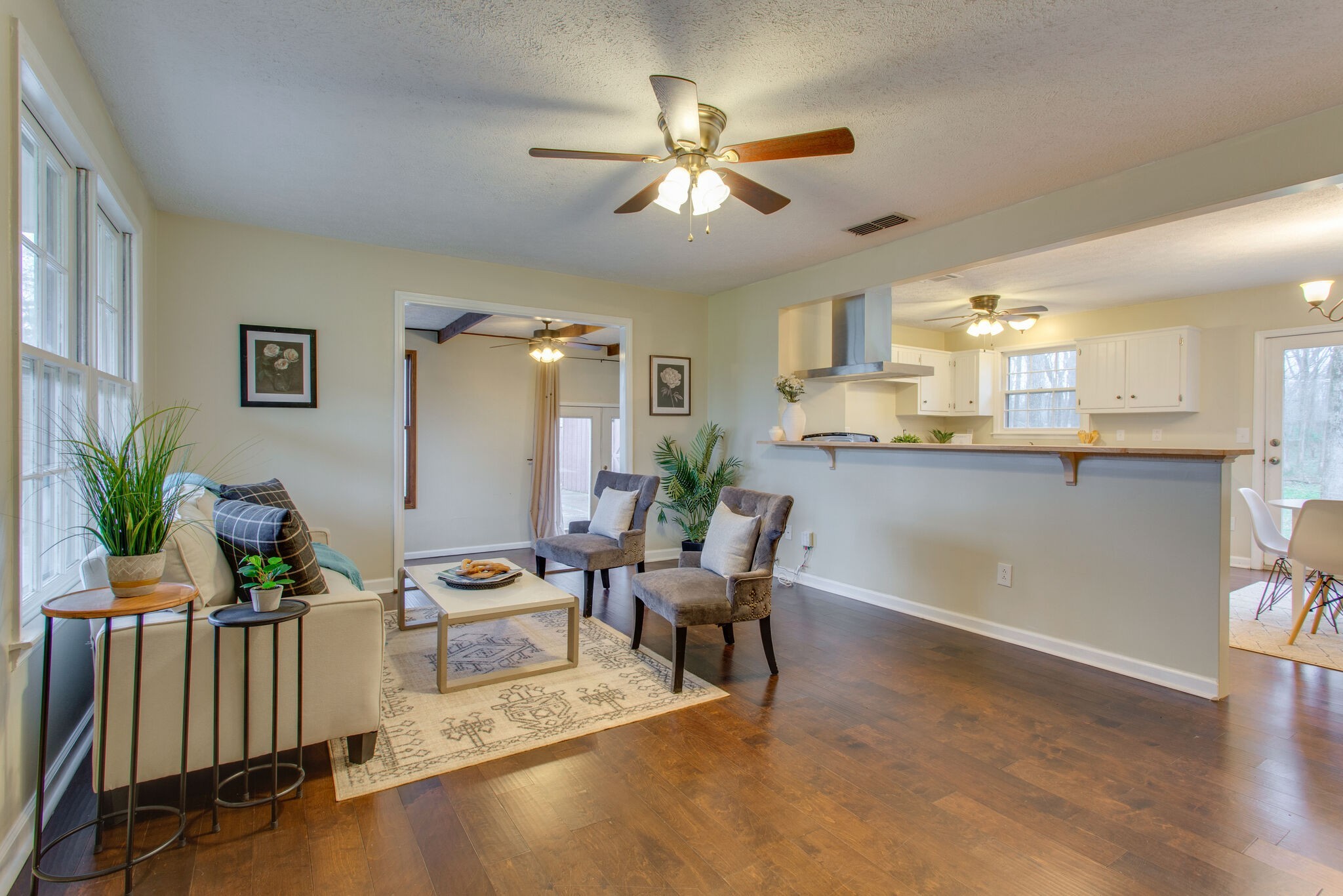 416 Karstridge Road Smyrna, TN 37167 - Photo 2 of 25 a living room with furniture and kitchen view