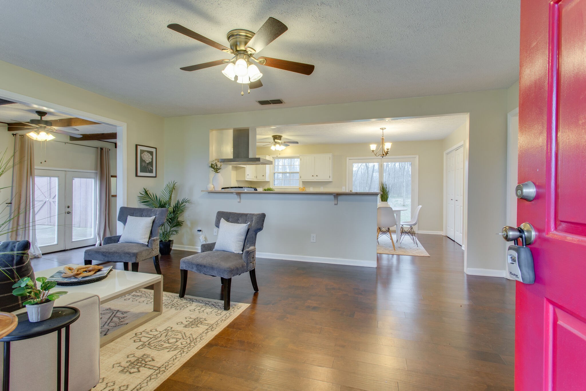 416 Karstridge Road Smyrna, TN 37167 - Photo 4 of 25 a living room with furniture and a chandelier