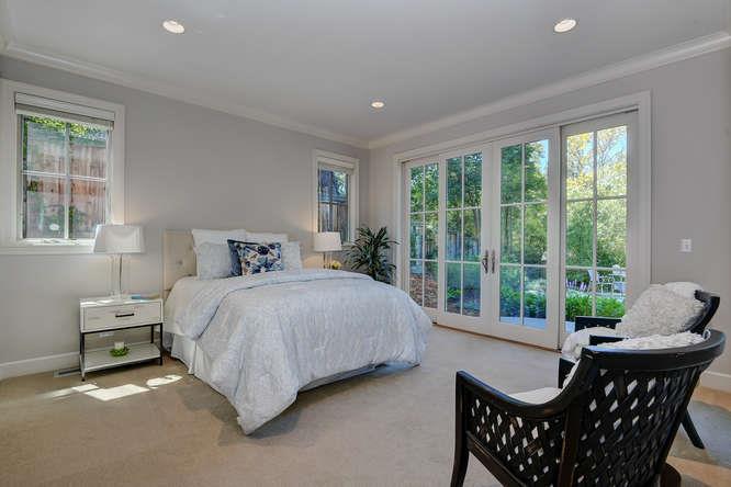 2324 Crest Lane Menlo Park, CA 94025 - Photo 25 of 42 a bedroom with furniture and windows