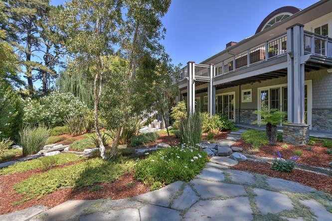 2324 Crest Lane Menlo Park, CA 94025 - Photo 38 of 42 a view of a brick building next to a yard