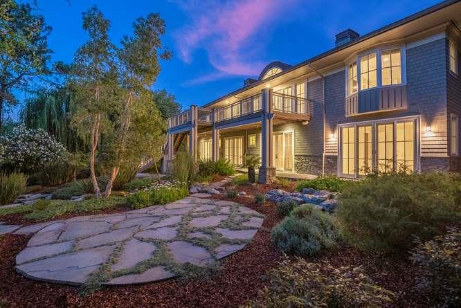 2324 Crest Lane Menlo Park, CA 94025 - Photo 41 of 42 a view of a house with a yard