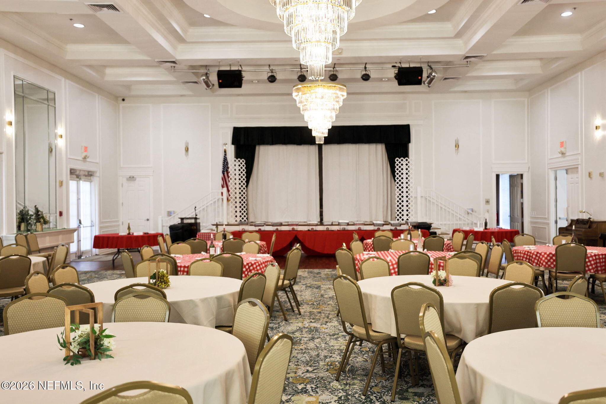 1013 Inverness Drive St. Augustine, FL 32092 - Photo 53 of 65 Ballroom with Stage