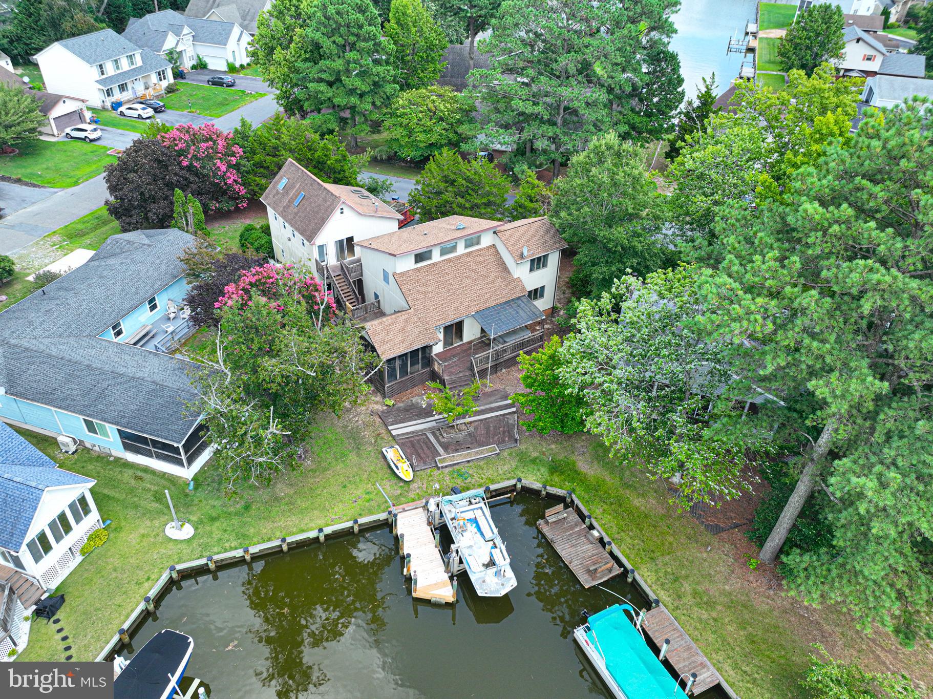 2 Windjammer Road Ocean Pines, MD 21811 - Photo 75 of 85 drone view of water