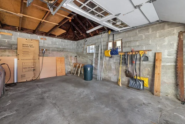 a view of storage and utility room