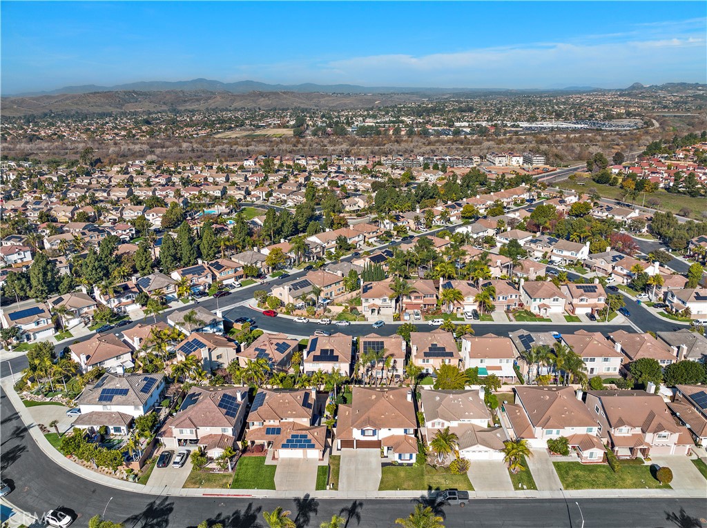 4314 Silver Spring Way Oceanside, CA 92057 - Photo 33 of 49 an aerial view of residential building with parking space