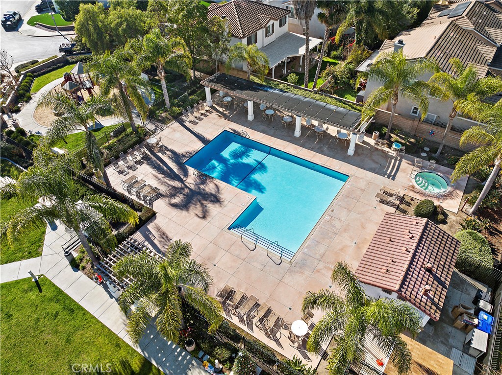 4314 Silver Spring Way Oceanside, CA 92057 - Photo 47 of 49 an aerial view of a house with a yard