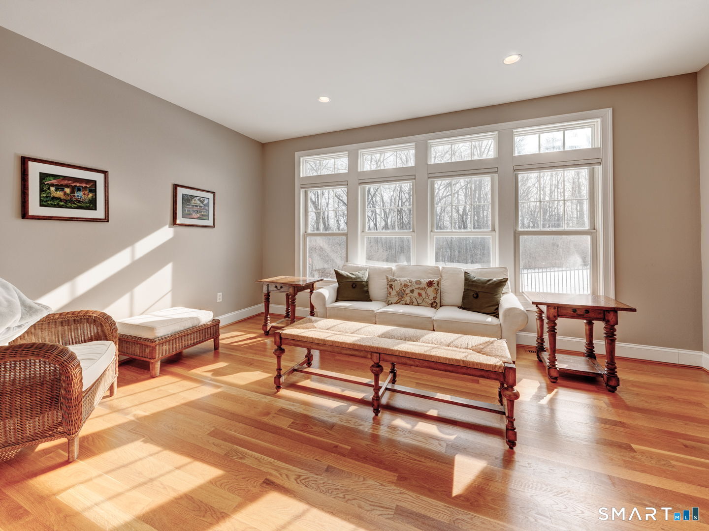 254 Sunset Ridge Rocky Hill, CT 06067 - Photo 20 of 40 a living room with furniture and a large window